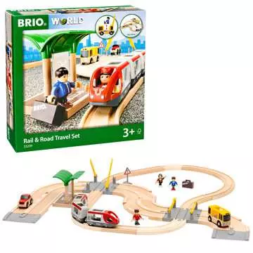 Rail & Road Travel Set BRIO;BRIO Railway - image 2 - Ravensburger