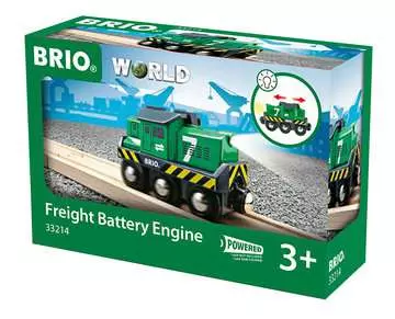 63321400 BRIO Eisenbahn Batterie-Frachtlok von Ravensburger 1