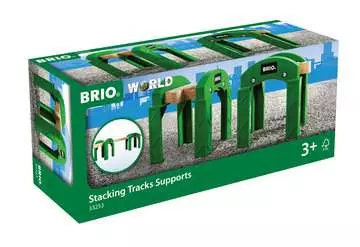 Supports de Pont Empilables BRIO;BRIO Trains - Image 1 - Ravensburger