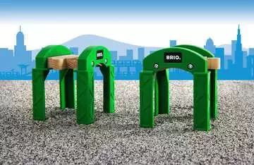 Supports de Pont Empilables BRIO;BRIO Trains - Image 4 - Ravensburger