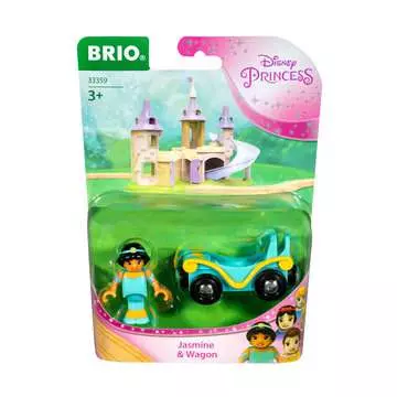 63335900 BRIO Eisenbahn BRIO Disney Princess Jasmin mit Waggon von Ravensburger 1