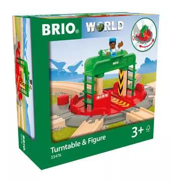 Turntable & Figure BRIO;BRIO Railway - image 1 - Ravensburger