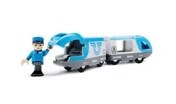 63350600 BRIO Eisenbahn Blauer Reisezug (Batteriebetrieb) von Ravensburger 3