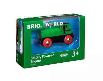 63359500 BRIO Eisenbahn Speedy Green Batterielok von Ravensburger 1