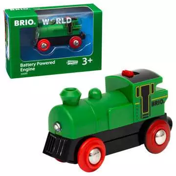 63359500 BRIO Eisenbahn Speedy Green Batterielok von Ravensburger 2