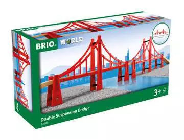 Double Suspension Bridge BRIO;BRIO Railway - image 1 - Ravensburger