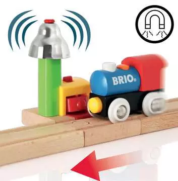 63370700 BRIO Eisenbahn Mein erstes BRIO Glockensignal von Ravensburger 4