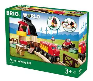63371900 BRIO Eisenbahn BRIO Bahn Bauernhof Set von Ravensburger 1