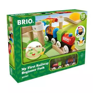 63372700 BRIO Eisenbahn Mein erstes BRIO Bahn Spiel Set von Ravensburger 1