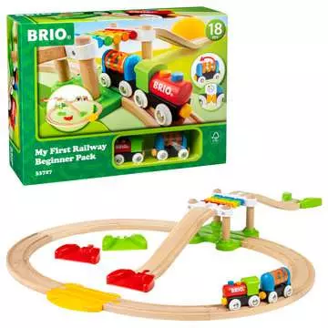 63372700 BRIO Eisenbahn Mein erstes BRIO Bahn Spiel Set von Ravensburger 2