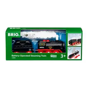 63388400 BRIO Eisenbahn BRIO Batterie-Dampflok mit Wassertank von Ravensburger 1