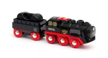 63388400 BRIO Eisenbahn BRIO Batterie-Dampflok mit Wassertank von Ravensburger 4