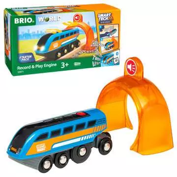 63397100 BRIO Eisenbahn Smart Tech Soundlok m.Aufnahmef. von Ravensburger 2