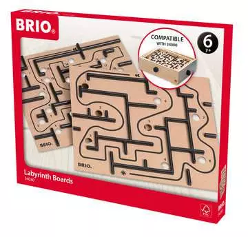 63403000 BRIO Spiele Labyrinth Ersatzplatten, 2tlg. von Ravensburger 1