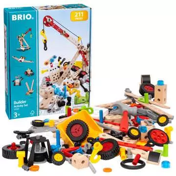 63458800 BRIO Builder Builder Kindergartenset 211tlg. von Ravensburger 2