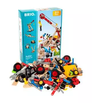 63458800 BRIO Builder Builder Kindergartenset 211tlg. von Ravensburger 3