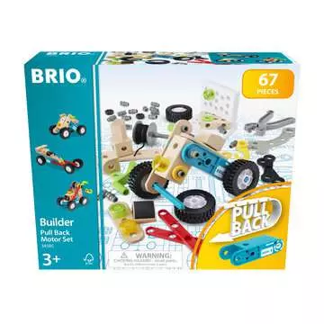 63459500 BRIO Builder BRIO Builder Nachziehmotor-Konstruktionsset von Ravensburger 1