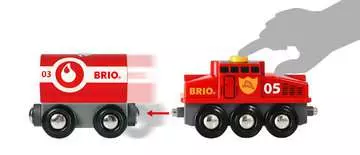 63602500 BRIO Eisenbahn BRIO Polizei und Feuerwehr Set Deluxe von Ravensburger 6