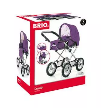 63891310 Rollenspielzeug BRIO Puppenwagen Combi, violett von Ravensburger 1