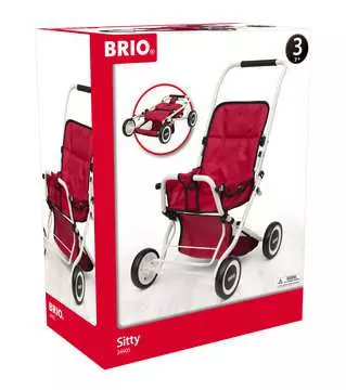63905000 Rollenspielzeug BRIO Puppen-Buggy Sitty von Ravensburger 1