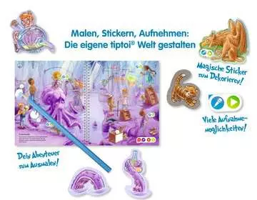 65889 tiptoi® tiptoi® CREATE Malen Stickern Aufnehmen: Zauberschule von Ravensburger 5