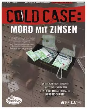 76486 Escape the Room ColdCase: Mord mit Zinsen von Ravensburger 1