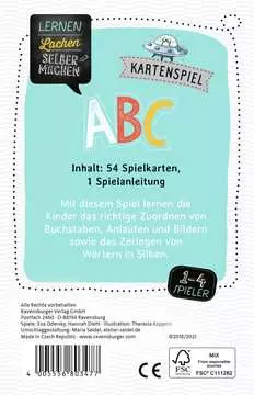 80347 Kinderspiele Lernen Lachen Selbermachen: Kartenspiel ABC von Ravensburger 2