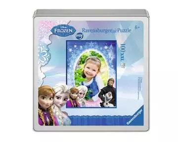 my Ravensburger Puzzle Disney Frozen – 100 pieces in a metal box Jigsaw Puzzles;Children s Puzzles - image 2 - Ravensburger