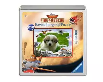 my Ravensburger Puzzle Disney Planes Fire & Rescue – 100 pieces in a metal box Jigsaw Puzzles;Children s Puzzles - image 1 - Ravensburger