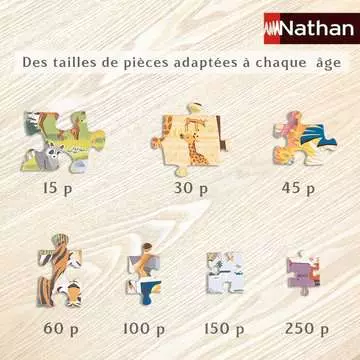Puzzle cadre 15 p - Disney Princesses (titre à définir) Puzzle Nathan;Puzzle enfant - Image 5 - Ravensburger
