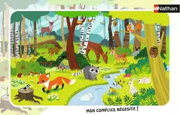 Nathan puzzle cadre 15 p - Les animaux de la forêt Puzzle Nathan;Puzzle enfant - Image 1 - Ravensburger