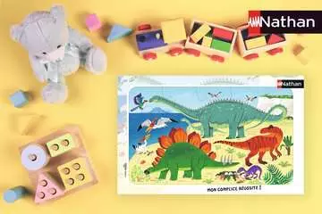 Puzzle cadre 15 p - Les dinosaures du Jurassique Puzzle Nathan;Puzzle enfant - Image 4 - Ravensburger