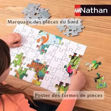 Puzzle 45 p - Idéfix et ses amis / Idéfix et les irréductibles Puzzle Nathan;Puzzle enfant - Image 5 - Ravensburger
