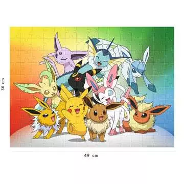 Puzzle 150 p - Evoli et ses évolutions / Pokémon Puzzle Nathan;Puzzle enfant - Image 3 - Ravensburger