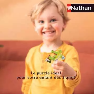 Nathan puzzle cadre 15 p - Petit Ours Brun à la ferme Puzzle Nathan;Puzzle enfant - Image 6 - Ravensburger