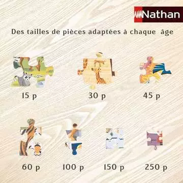 Nathan puzzle cadre 15 p - Jolies princesses Disney Puzzle Nathan;Puzzle enfant - Image 2 - Ravensburger