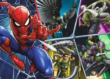 Puzzle 45 p - Spider-man contre les méchants Puzzle Nathan;Puzzle enfant - Image 2 - Ravensburger
