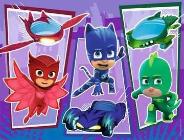 Nathan puzzle 30 p - Les Pyjamasques et leurs super-véhicules Puzzle Nathan;Puzzle enfant - Image 2 - Ravensburger