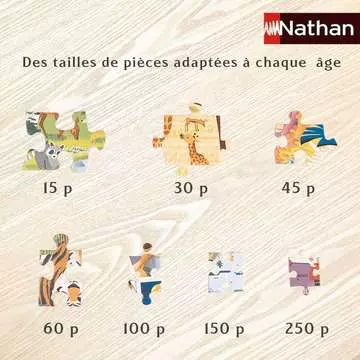 Nathan puzzle 30 p - T choupi fait dodo Puzzle Nathan;Puzzle enfant - Image 4 - Ravensburger