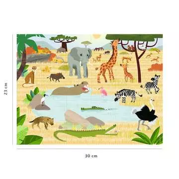Puzzle 30 p - Les animaux de la savane Puzzle Nathan;Puzzle enfant - Image 3 - Ravensburger
