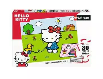 Pz Hello Kitty au jardin 30p Puzzle Nathan;Puzzle enfant - Image 1 - Ravensburger