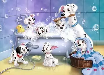 Puzzle 60 p - Tous au bain ! / Disney 101 Dalmatiens Puzzle Nathan;Puzzle enfant - Image 2 - Ravensburger
