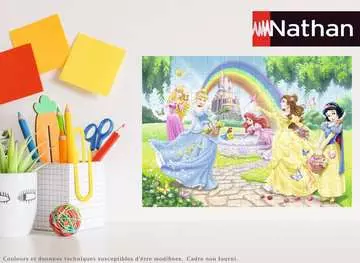 Puzzle 100 p - Le jardin des princesses Disney Puzzle Nathan;Puzzle enfant - Image 8 - Ravensburger