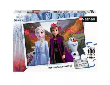 Puzzle 100 p - Un monde magique / Disney La Reine des Neiges 2 Puzzle Nathan;Puzzle enfant - Image 1 - Ravensburger