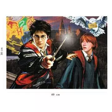 Puzzle 150 p - Harry Potter et Ron Weasley Puzzle Nathan;Puzzle enfant - Image 3 - Ravensburger