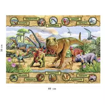 Puzzle 150 p - Les espèces de dinosaures Puzzle Nathan;Puzzle enfant - Image 3 - Ravensburger