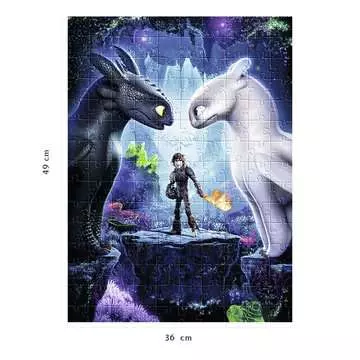 Puzzle 150 p - Les héros réunis / Dragons 3 Puzzle Nathan;Puzzle enfant - Image 7 - Ravensburger
