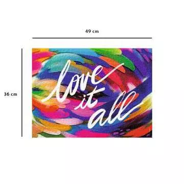 Puzzle N 500 p - Love it all / EttaVee (Collection Carte blanche) Puzzle Nathan;Puzzle adulte - Image 7 - Ravensburger