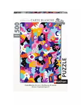 Puzzle N 500 p - Amour tropicosmique II / Guillaume & Laurie (Collection Carte blanche) Puzzle Nathan;Puzzle adulte - Image 1 - Ravensburger