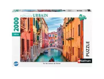 Nathan puzzle 2000 p - Sur les canaux de Venise Puzzle Nathan;Puzzle adulte - Image 1 - Ravensburger